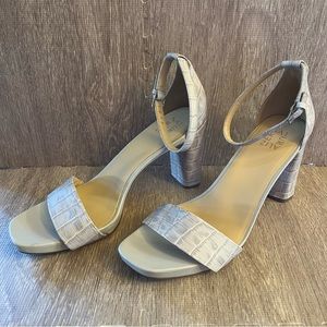 Naturalizer Joy Heel Sandal, Women's Size 12 Gray MSRP $114